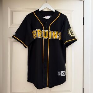 ❤️ Vintage Boston Bruins NHL Majestic Jersey